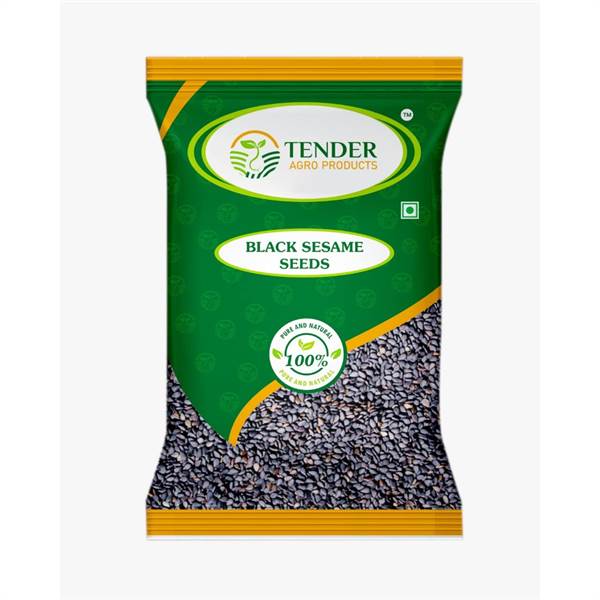 TENDER AGRO PRODUCTS Organic Black Sesame Seeds (200 gm)